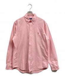 POLO RALPH LAUREN（ポロ・ラルフローレン）の古着「ボタンダウンシャツ」｜ピンク
