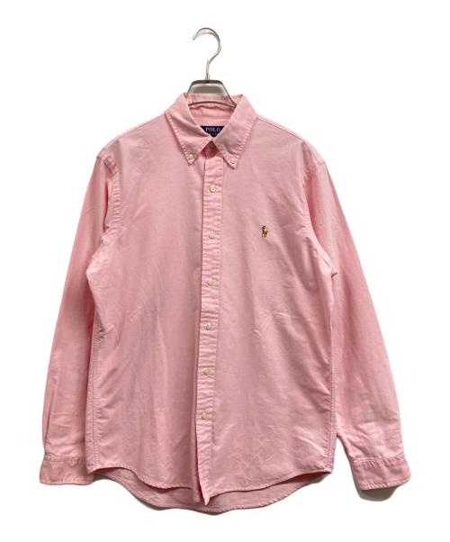 POLO RALPH LAUREN（ポロ・ラルフローレン）POLO RALPH LAUREN (ポロ・ラルフローレン) ボタンダウンシャツ ピンク サイズ:Mの古着・服飾アイテム
