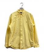 POLO RALPH LAURENポロ・ラルフローレン）の古着「ボタンダウンシャツ」｜イエロー