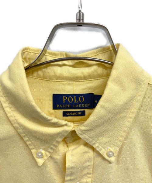 POLO RALPH LAUREN（ポロ・ラルフローレン）POLO RALPH LAUREN (ポロ・ラルフローレン) ボタンダウンシャツ イエロー サイズ:Mの古着・服飾アイテム