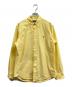 POLO RALPH LAUREN（ポロ・ラルフローレン）の古着「ボタンダウンシャツ」｜イエロー