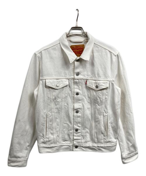 LEVI'S（リーバイス）LEVI'S (リーバイス) トラッカージャケット ホワイト サイズ:Sの古着・服飾アイテム