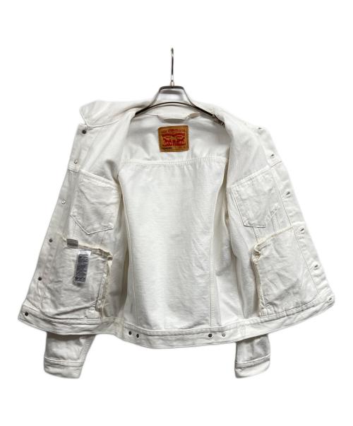 LEVI'S（リーバイス）LEVI'S (リーバイス) トラッカージャケット ホワイト サイズ:Sの古着・服飾アイテム