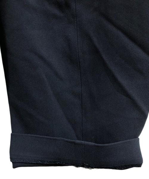 23区（ニジュウサンク）23区 (ニジュウサンク) トリアセダブルクロス サスペンダー付き パンツ ネイビー サイズ:40の古着・服飾アイテム