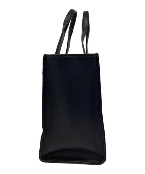 印傳屋（インデンヤ）印傳屋 (インデンヤ) NY トートD【Seven Tresures】 ブラックの古着・服飾アイテム