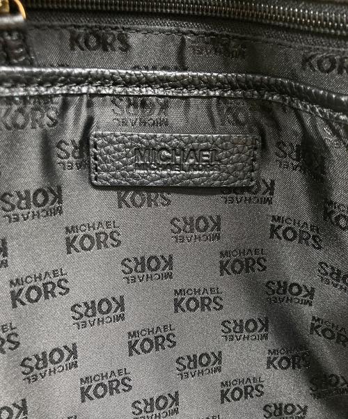 MICHAEL KORS（マイケルコース）MICHAEL KORS (マイケルコース) バックパック ブラックの古着・服飾アイテム