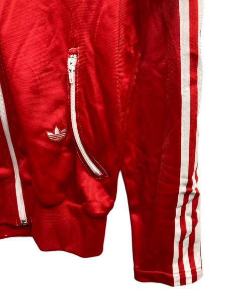 adidas（アディダス）adidas (アディダス) トラックジャケット レッド サイズ:Mの古着・服飾アイテム