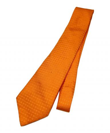 中古・古着通販】HERMES (エルメス) ネクタイ オレンジ サイズ:不明