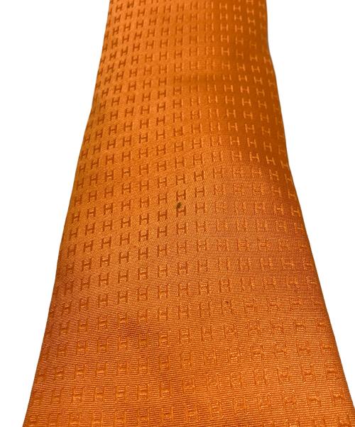 HERMES（エルメス）HERMES (エルメス) ネクタイ オレンジ サイズ:不明の古着・服飾アイテム