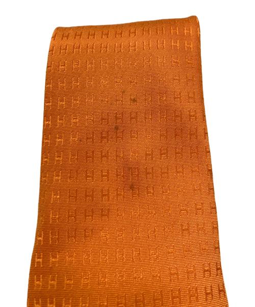 HERMES（エルメス）HERMES (エルメス) ネクタイ オレンジ サイズ:不明の古着・服飾アイテム