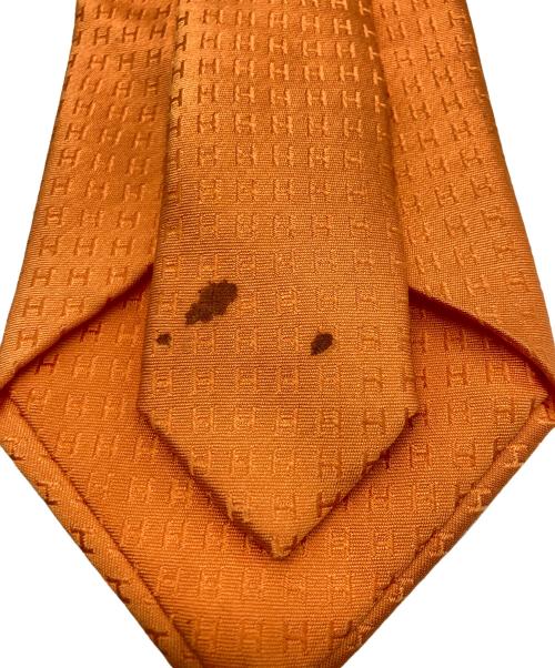 HERMES（エルメス）HERMES (エルメス) ネクタイ オレンジ サイズ:不明の古着・服飾アイテム