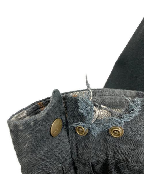 CarHartt（カーハート）CarHartt (カーハート) WEATHERED CANVAS SHIRTS JACKET ブラック サイズ:Lの古着・服飾アイテム