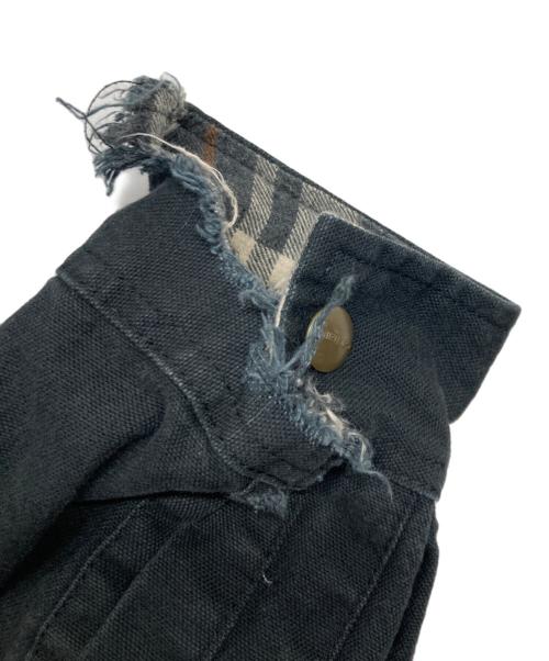 CarHartt（カーハート）CarHartt (カーハート) WEATHERED CANVAS SHIRTS JACKET ブラック サイズ:Lの古着・服飾アイテム