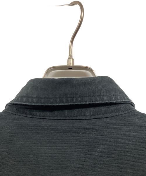 CarHartt（カーハート）CarHartt (カーハート) WEATHERED CANVAS SHIRTS JACKET ブラック サイズ:Lの古着・服飾アイテム