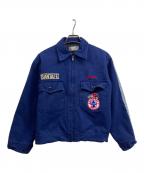 HOUSTONヒューストン）の古着「サンタフェモチーフジャケット」｜ネイビー