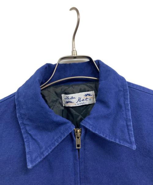 HOUSTON（ヒューストン）HOUSTON (ヒューストン) サンタフェモチーフジャケット ネイビー サイズ:LARGEの古着・服飾アイテム