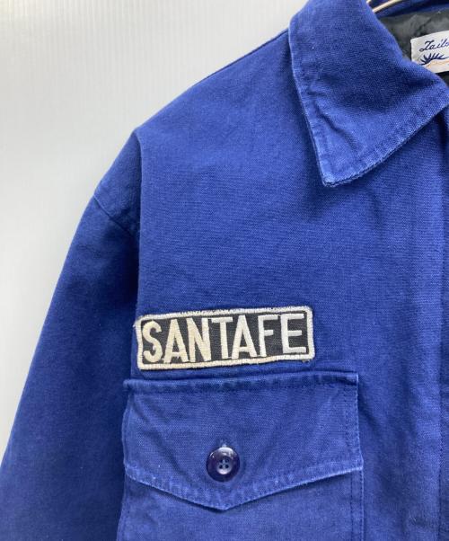 HOUSTON（ヒューストン）HOUSTON (ヒューストン) サンタフェモチーフジャケット ネイビー サイズ:LARGEの古着・服飾アイテム