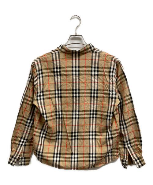 Burberry's（バーバリー）Burberry's (バーバリー) ノヴァチェックシャツ ブラウン サイズ:9Rの古着・服飾アイテム