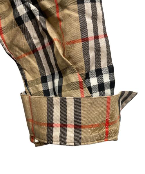 Burberry's（バーバリー）Burberry's (バーバリー) ノヴァチェックシャツ ブラウン サイズ:9Rの古着・服飾アイテム