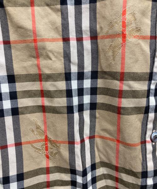 Burberry's（バーバリー）Burberry's (バーバリー) ノヴァチェックシャツ ブラウン サイズ:9Rの古着・服飾アイテム