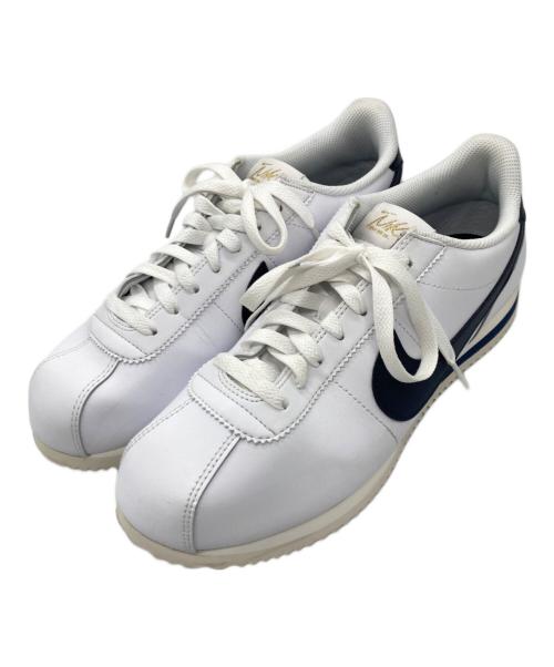 NIKE（ナイキ）NIKE (ナイキ) W CORTEZ OLY ホワイト×ネイビー サイズ:26の古着・服飾アイテム