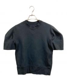 sacai（サカイ）の古着「半袖スウェット」｜ネイビー