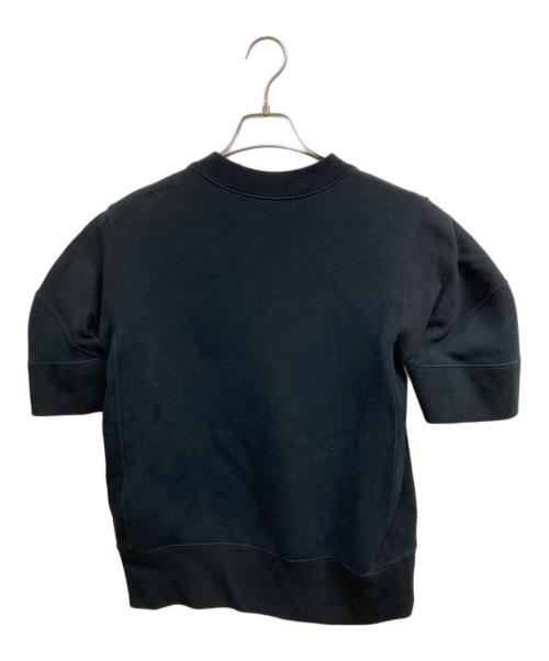 sacai（サカイ）sacai (サカイ) 半袖スウェット ネイビー サイズ:2の古着・服飾アイテム