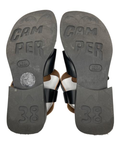 CAMPER（カンペール）CAMPER (カンペール) ダナサンダル ブラック サイズ:36の古着・服飾アイテム