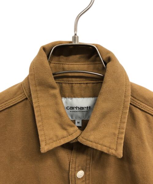 CarHartt（カーハート）CarHartt (カーハート) ワークシャツ ブラウン サイズ:Mの古着・服飾アイテム