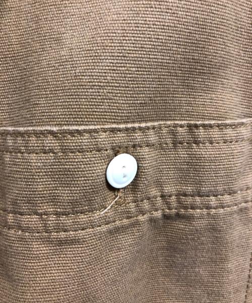 CarHartt（カーハート）CarHartt (カーハート) ワークシャツ ブラウン サイズ:Mの古着・服飾アイテム