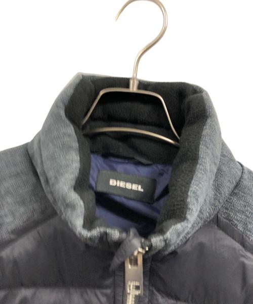 DIESEL（ディーゼル）DIESEL (ディーゼル) 中綿ジャケット インディゴ サイズ:XLの古着・服飾アイテム