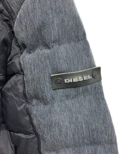 DIESEL（ディーゼル）DIESEL (ディーゼル) 中綿ジャケット インディゴ サイズ:XLの古着・服飾アイテム