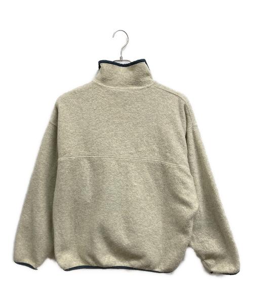 Patagonia（パタゴニア）Patagonia (パタゴニア) 90ｓSynchilla Snap-T Pullover アイボリー サイズ:Lの古着・服飾アイテム