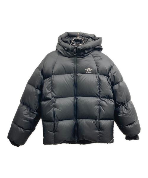 UMBRO（アンブロ）UMBRO (アンブロ) KOREA COLLECTION DOWN JACKET ブラックの古着・服飾アイテム