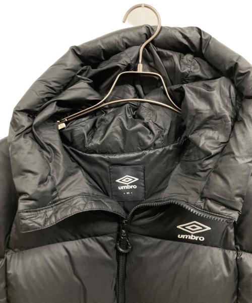 UMBRO（アンブロ）UMBRO (アンブロ) KOREA COLLECTION DOWN JACKET ブラックの古着・服飾アイテム