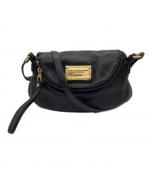 Marc by Marc Jacobs（マークバイマークジェイコブス）の古着「レザーショルダーバッグ」｜ブラック