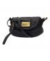 Marc by Marc Jacobs（マークバイマークジェイコブス）の古着「レザーショルダーバッグ」｜ブラック
