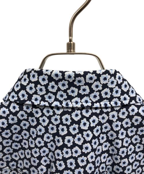 BOSS（ボス）BOSS (ボス) 総柄半袖シャツ ブルー サイズ:Lの古着・服飾アイテム