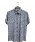 BOSS（ボス）の古着「総柄半袖シャツ」｜ブルー