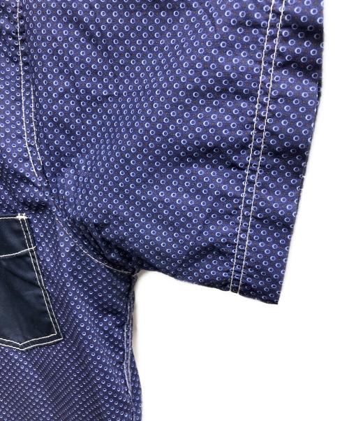 COMME des GARCONS JUNYA WATANABE MAN（コム デ ギャルソン ジュンヤ ワタナベ マン）COMME des GARCONS JUNYA WATANABE MAN (コム デ ギャルソン ジュンヤ ワタナベ マン) 半袖シャツ ネイビー サイズ:Sの古着・服飾アイテム