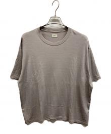 CAPERTICA（カペルチカ）の古着「Super120s Washable Wool Jersey Oversized Tee」｜グレー