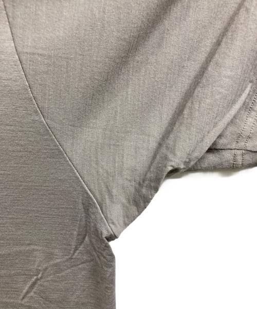 CAPERTICA（カペルチカ）CAPERTICA (カペルチカ) Super120s Washable Wool Jersey Oversized Tee グレー サイズ:3の古着・服飾アイテム