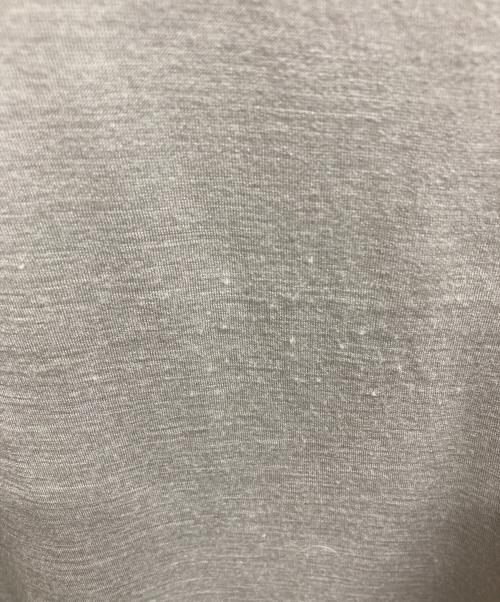 CAPERTICA（カペルチカ）CAPERTICA (カペルチカ) Super120s Washable Wool Jersey Oversized Tee グレー サイズ:3の古着・服飾アイテム