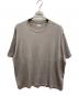 CAPERTICA（カペルチカ）の古着「Super120s Washable Wool Jersey Oversized Tee」｜グレー