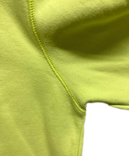 stussy（ステューシー）stussy (ステューシー) ハーフジップスウェット イエロー サイズ:Lの古着・服飾アイテム