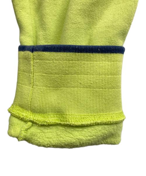 stussy（ステューシー）stussy (ステューシー) ハーフジップスウェット イエロー サイズ:Lの古着・服飾アイテム