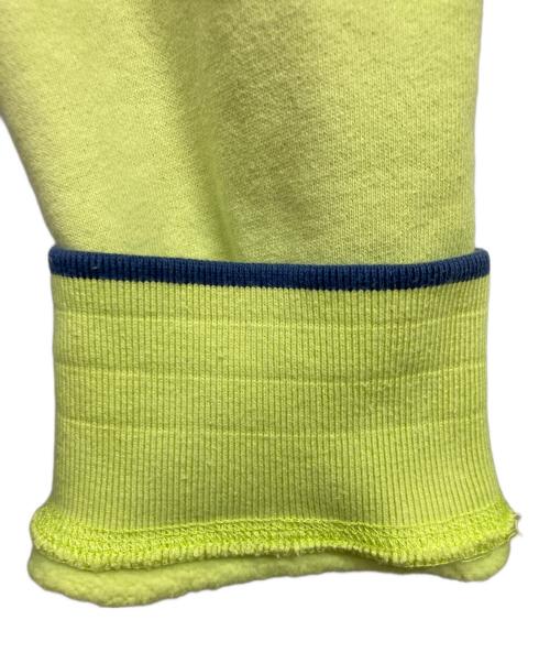 stussy（ステューシー）stussy (ステューシー) ハーフジップスウェット イエロー サイズ:Lの古着・服飾アイテム