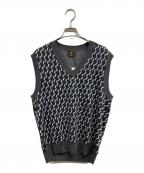 Paul Stuartポールスチュアート）の古着「Vネックニット」｜グレー