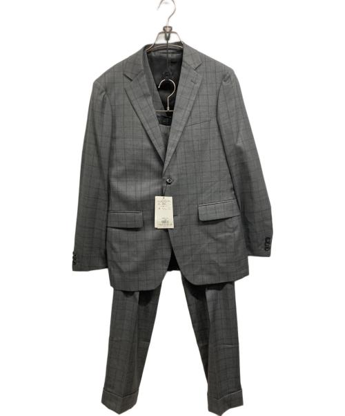 TAKEO KIKUCHI（タケオキクチ）TAKEO KIKUCHI (タケオキクチ) 3ピーススーツ グレー サイズ:Lの古着・服飾アイテム
