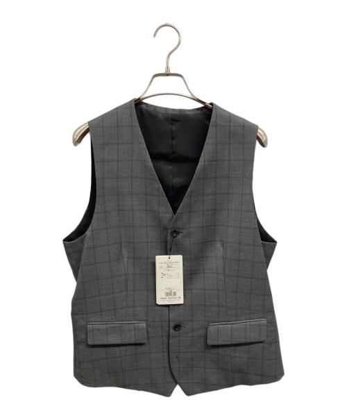 TAKEO KIKUCHI（タケオキクチ）TAKEO KIKUCHI (タケオキクチ) 3ピーススーツ グレー サイズ:Lの古着・服飾アイテム